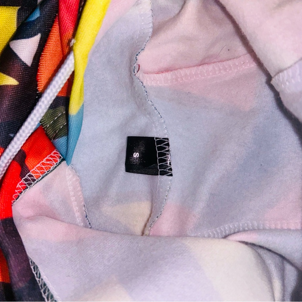 Colorful Abstract Hoodie - Picture 2 of 2
